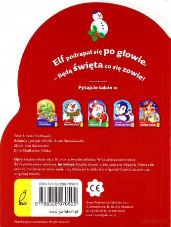 Psotny elfik. Wykrojnik - Urszula Kozłowska [KSIĄŻKA]