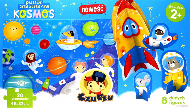 Puzzle przestrzenne Kosmos