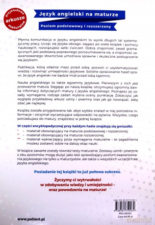Repetytorium maturalne z języka angielskiego - Marta Fihel, Dariusz Jemielniak, Wojciech Jajdejski [KSIĄŻKA]