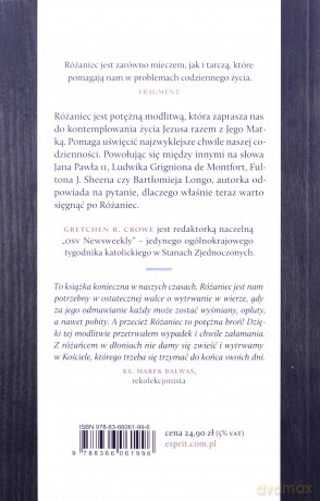 Różaniec. Potężna broń na trudne czasy - Gretchen Crowe [KSIĄŻKA]