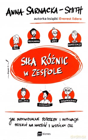 Siła różnic w zespole. Jak indywidualne potrzeby i motywacje przekuć na wartość i wspólny cel - Anna Sarnacka-Smith [KSIĄŻKA]