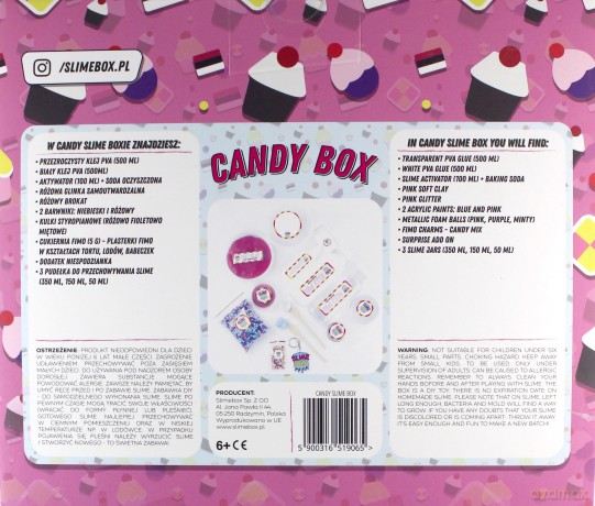 Slime box candy