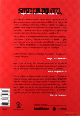 Stuhrmówka a imię jego czterdzieści i cztery - Maciej Stuhr, Beata Nowicka [KSIĄŻKA]
