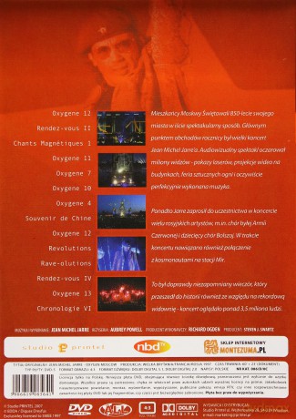 Jean Michel Jarre: Oxygen Moscow [DVD]