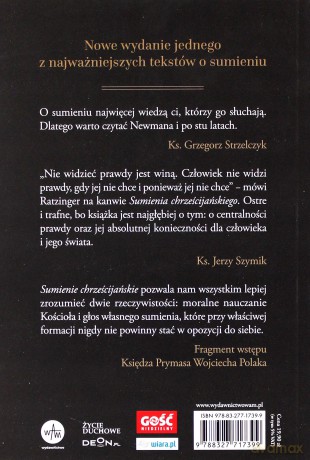 Sumienie chrześcijańskie - John Henry Newman [KSIĄŻKA]