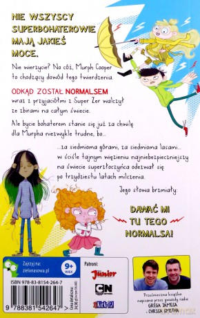 Super zera kontra zbuntowani. Jestem normalsem - Greg James, Chris Smith [KSIĄŻKA]