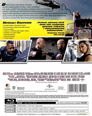 Szybcy i wściekli: Hobbs i Shaw [Blu-Ray]