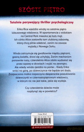 Szóste piętro - Alex Sinclair [KSIĄŻKA]