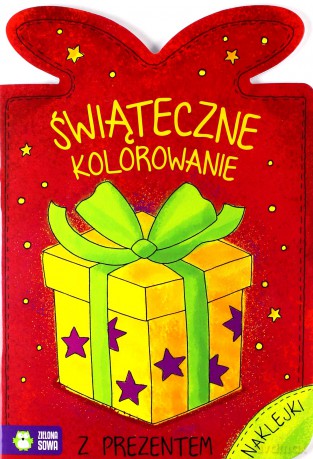 Świąteczne kolorowanie z prezentem [KSIĄŻKA]