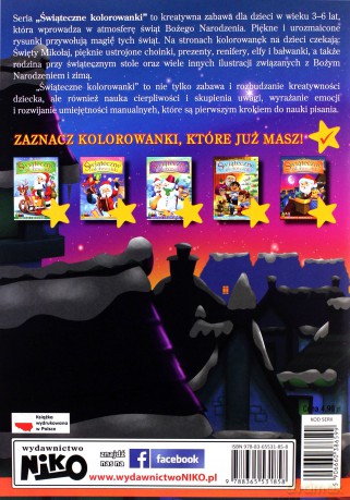 Świąteczne kolorowanki prezenty Mikołaja - Artur Rajch [KSIĄŻKA]