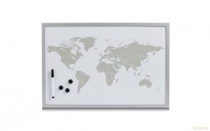 Tablica magnetyczna mapa świata