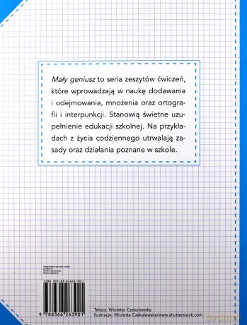Tabliczka mnożenia mały geniusz [KSIĄŻKA]