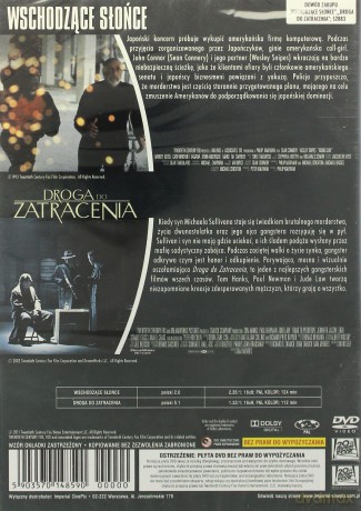 Wschodzące Słońce / Droga do zatracenia (2 w 1) [DVD] 