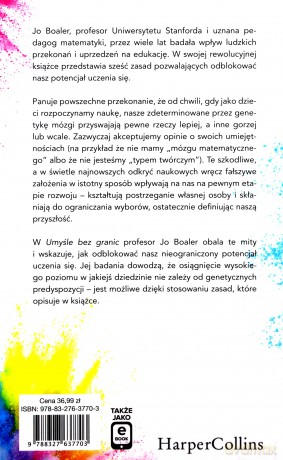 Umysł bez granic - Jo Boaler [KSIĄŻKA]