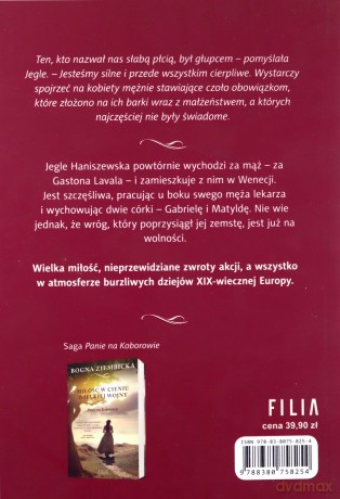 Wenecjanka. Panie na koborowie - Bogna Ziembicka [KSIĄŻKA]