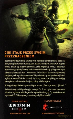 Wiedźmin Tom 6: Wieża jaskółki - Andrzej Sapkowski [KSIĄŻKA]