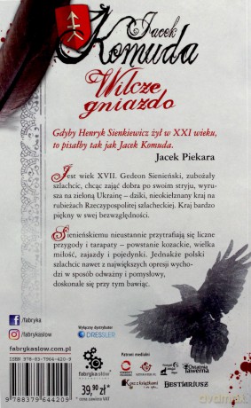 Wilcze gniazdo - Jacek Komuda [KSIĄŻKA]