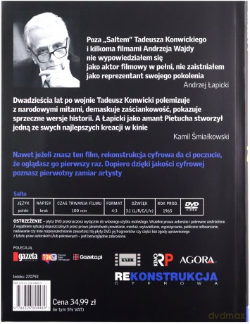 Salto - Andrzej Łapicki (Mistrzowie Polskiego Kina) (Tom 5) (booklet) [DVD]