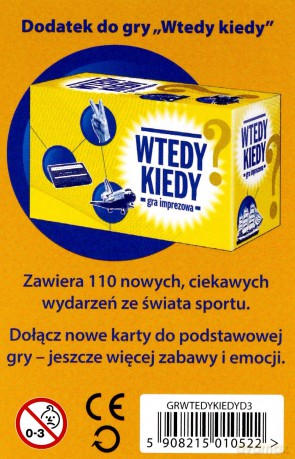 Wtedy kiedy + Sportowe emocje [GRA]