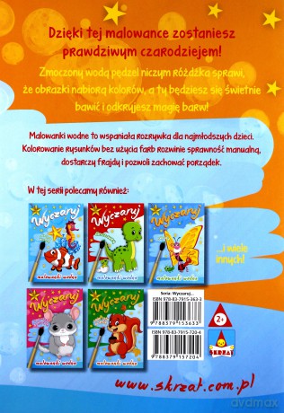 Wyczaruj ptaki. Malowanki wodne [KSIĄŻKA]
