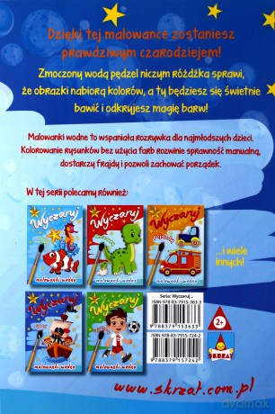 Wyczaruj rycerzy. Malowanki wodne [KSIĄŻKA]