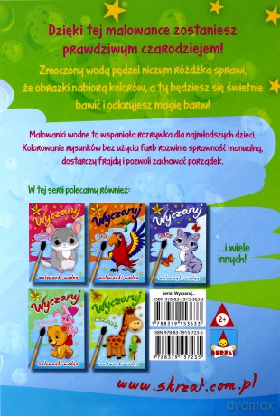 Wyczaruj zwierzęta na wsi. Malowanki wodne [KSIĄŻKA]