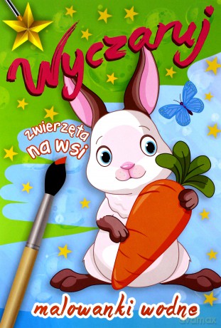 Wyczaruj zwierzęta na wsi. Malowanki wodne [KSIĄŻKA]