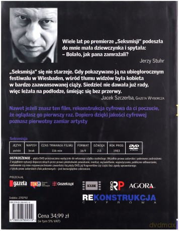 Seksmisja - Jerzy Stuhr (Mistrzowie Polskiego Kina) (Tom 8) (booklet) [DVD]