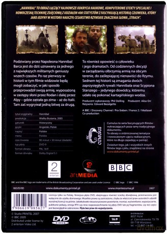 Hannibal: Największy koszmar Rzymu (BBC) [DVD]
