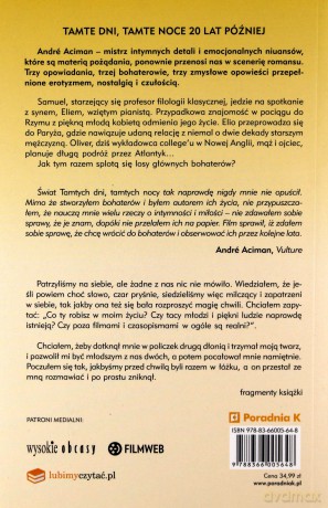 Znajdź mnie - Andre Aciman [KSIĄŻKA]