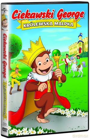 Ciekawski George Królewska Małpka [DVD]
