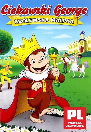 Ciekawski George Królewska Małpka [DVD]