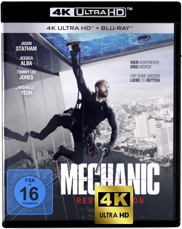 The Mechanic: Resurrection (Mechanik: Konfrontacja) [Blu-Ray 4K]+[Blu-Ray]