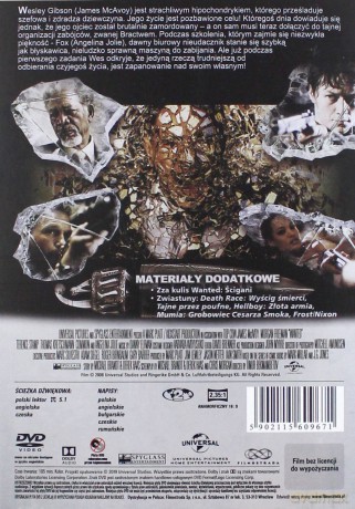Wanted: Ścigani (Platinum Collection) [DVD]