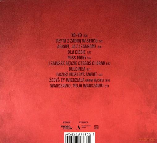 Jazz Band Młynarski Masecki: Płyta z zadrą w sercu [CD]