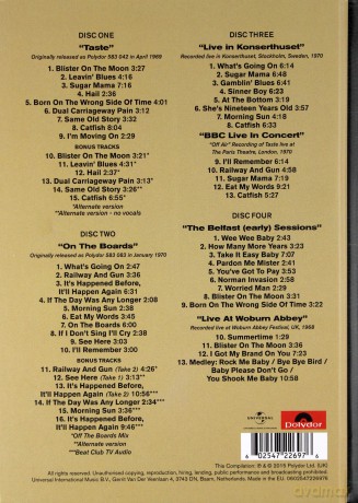 Taste: I'll Remember [4CD]
