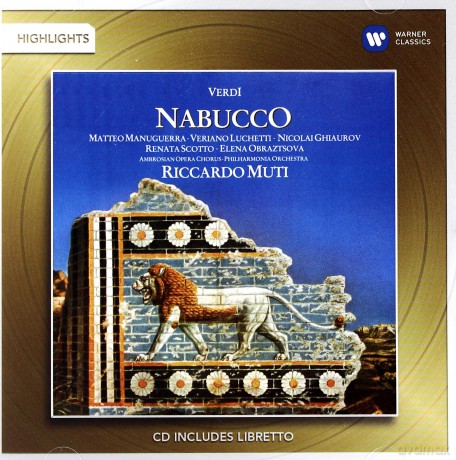 Ricardo Muti: Nabucco (Highlights) [CD]
