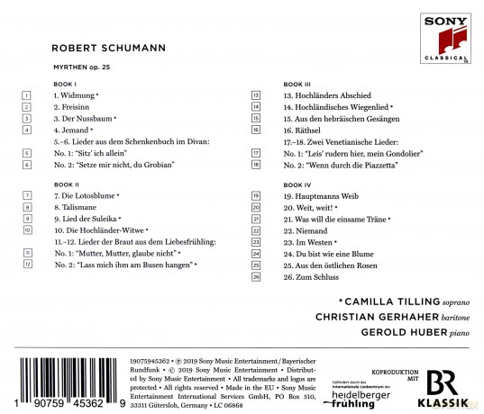 Christian Gerhaher: Myrthen [CD]