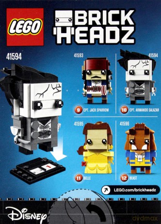 LEGO Brickheadz Captain Armando Salazar (41594) [KLOCKI]