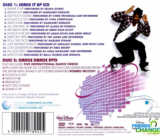 Shake It Up! soundtrack (Taniec Rządzi) [CD]+[DVD]