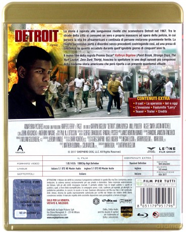 Detroit [Blu-Ray]