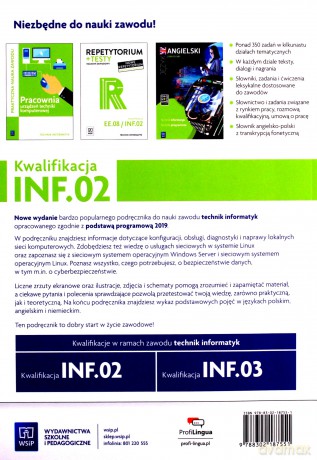 Administracja i eksploatacja systemów komputerowych Kwalifikacja INF.02 cz. 3 [KSIĄŻKA]