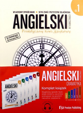 Angielski w tłumaczeniach. Gramatyka komplet 1-6 - Magdalena Filak, Filip Radej [KSIĄŻKA]