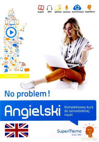 Angielski. No problem! Kompleksowy kurs A1-A2 - Henryk Krzyżanowski [KSIĄŻKA]