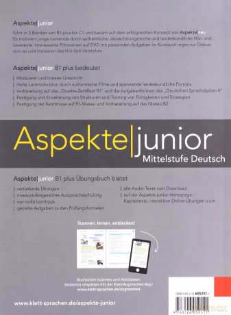 Aspekte Junior B1+ ćwiczenie [KSIĄŻKA]