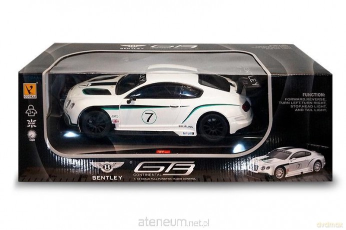 Auto Bentley GT3 na radio