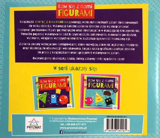 Baw się z nami figurami 3-5lat - Martyna Bubicz [KSIĄŻKA]