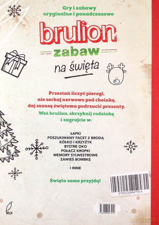 Brulion zabaw na święta [KSIĄŻKA]