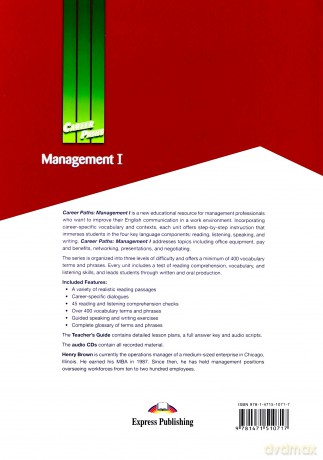 Career Paths: Management 1 podręcznik + Digibook - Virginia Evans, Jenny Dooley, Henry Brown [KSIĄŻKA]