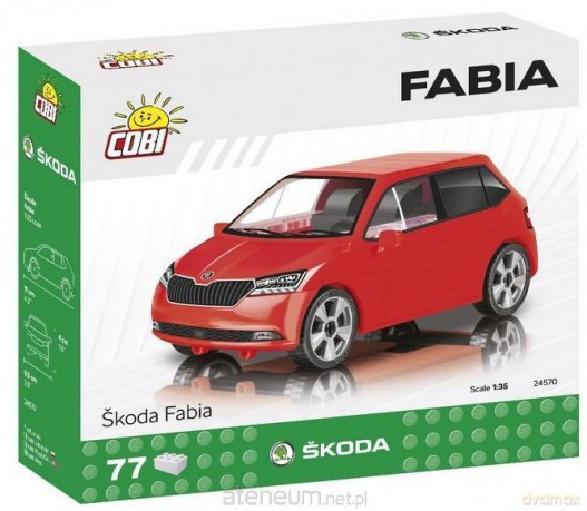 Cars Skoda Fabia [KLOCKI]